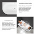 Ванна Wellsee Excellence Pro 170x75 28760701R (пристенная ванна (левая) белый глянец, экран, ножки, сифон-автомат хром)