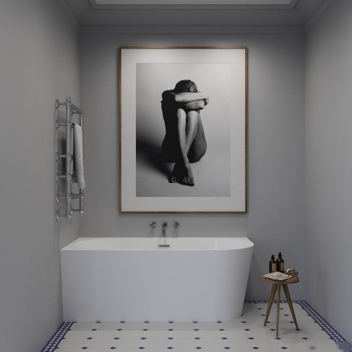 Ванна Wellsee Excellence Pro 170x75 28760701R (пристенная ванна (левая) белый глянец, экран, ножки, сифон-автомат хром)