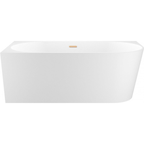 Ванна Wellsee Excellence Pro 170x75 28760704R (пристенная ванна (левая) белый глянец, экран, ножки, сифон-автомат золото)