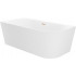 Ванна Wellsee Excellence Pro 170x75 28760704R (пристенная ванна (левая) белый глянец, экран, ножки, сифон-автомат золото)