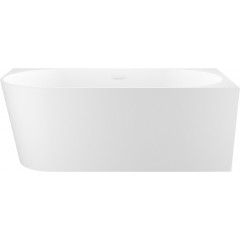 Ванна Wellsee Excellence Pro 180x80 28761202R (пристенная ванна (правая) белый глянец, экран, ножки, сифон-автомат глянцевый белый)