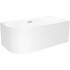 Ванна Wellsee Collaro Mini 140x70 28870501R (пристенная ванна (правая) белый глянец, экран, ножки, сифон-автомат хром)