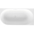 Ванна Wellsee Collaro Mini 140x70 28870502R (пристенная ванна (правая) белый глянец, экран, ножки, сифон-автомат глянцевый белый)