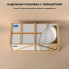 Ванна Wellsee Collaro Mini 140x70 28870502R (пристенная ванна (правая) белый глянец, экран, ножки, сифон-автомат глянцевый белый)