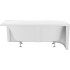 Ванна Wellsee Collaro Mini 140x70 28870504R (пристенная ванна (правая) белый глянец, экран, ножки, сифон-автомат золото)