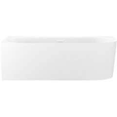 Ванна Wellsee Collaro 170x80 28910302R (пристенная ванна (левая) белый глянец, экран, ножки, сифон-автомат глянцевый белый)