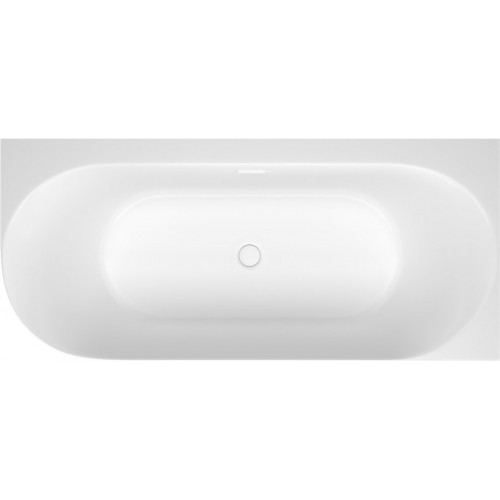 Ванна Wellsee Collaro 170x80 28910502R (пристенная ванна (правая) белый глянец, экран, ножки, сифон-автомат глянцевый белый)