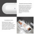 Ванна Wellsee Shell 180x80 28170404R (отдельностоящая ванна белый глянец, экран, ножки, сифон-автомат золото)