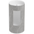 Умывальник Wellsee Chalice Perfection 230625000 (отдельностоящий, с отверстием под смеситель, цвет матовый серый мрамор/глянцевый белый)