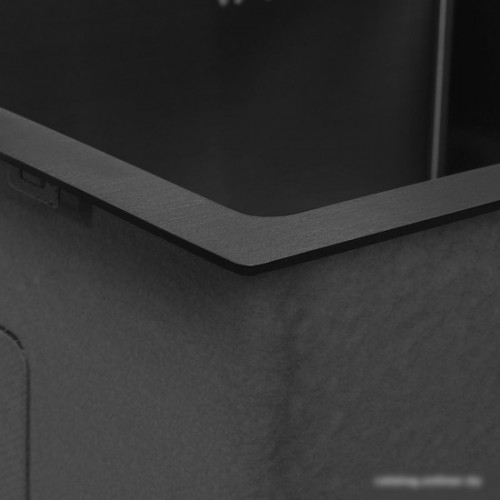 Кухонная мойка ARFEKA ECO AR 520*490, дозатор Black PVD Nano