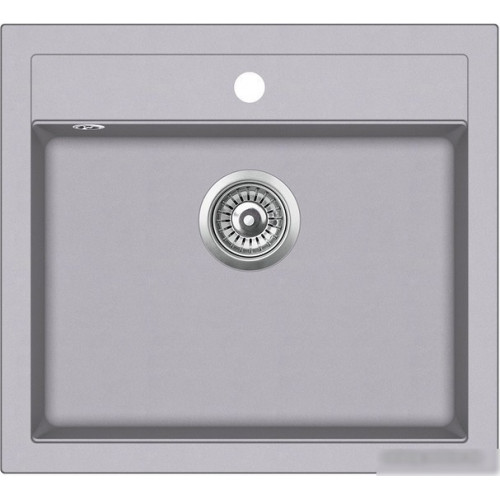 Кухонная мойка Aquasanita Quadro SQQ100W (alumetallic 202)