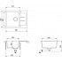 Кухонная мойка Aquasanita Tesa SQT102AW (argent 220)