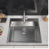 Кухонная мойка ARFEKA Eco AR 600*500 Satin Decor Volcanic Rock