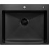 Кухонная мойка ARFEKA Eco AR 600*500 Black PVD Nano Decor Volcanic Rock