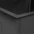 Кухонная мойка ARFEKA Eco AR 600*500 Black PVD Nano Decor Volcanic Rock