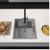 Кухонная мойка ARFEKA Eco AR 500*500 Satin Decor Volcanic Rock