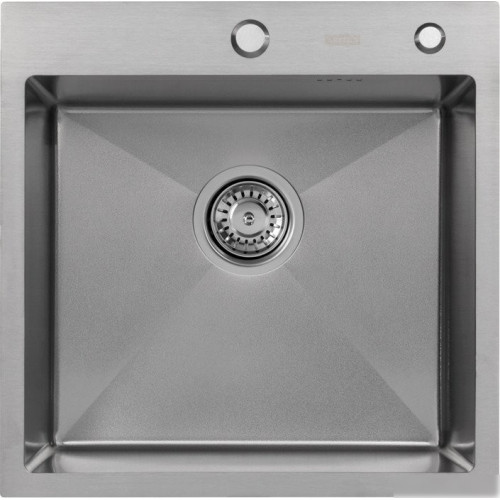 Кухонная мойка ARFEKA Eco AR 500*500 Satin Decor Volcanic Rock