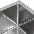 Кухонная мойка ARFEKA Eco AR 500*500 Satin Decor Millet Grains