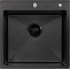 Кухонная мойка ARFEKA Eco AR 500*500 Black PVD Nano Decor Volcanic Rock