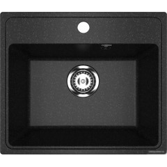 Кухонная мойка Practik PR-M 490-004 (черный оникс)