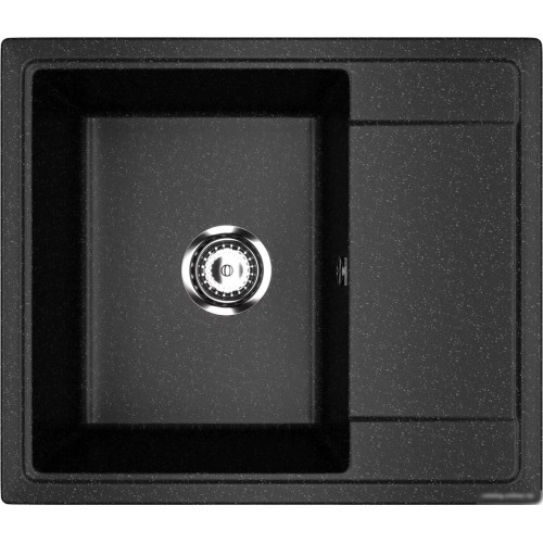 Кухонная мойка Practik PR-M 575-004 (черный оникс)