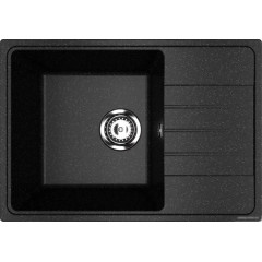 Кухонная мойка Practik PR-M 600-004 (черный оникс)