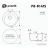 Кухонная мойка Practik PR-M 475-002 (слоновая кость)