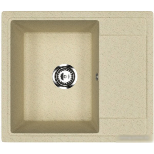Кухонная мойка Practik PR-M 575-002 (слоновая кость)