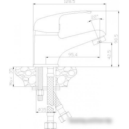 Смеситель Rossinka Silvermix Y35-11