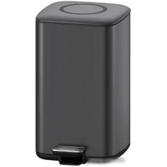 Мусорное ведро WeltWasser Wally TG 12L (серый матовый)