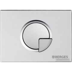Панель смыва Berges Wasserhaus Novum R2 (матовый хром)