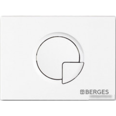 Панель смыва Berges Wasserhaus Novum R4 Soft Touch (белый)