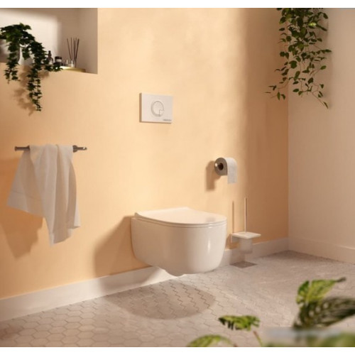 Панель смыва Berges Wasserhaus Novum R4 Soft Touch (белый)