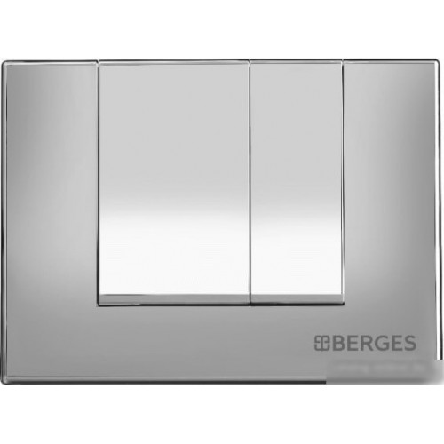 Панель смыва Berges Wasserhaus Novum S2 (матовый хром)