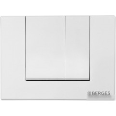 Панель смыва Berges Wasserhaus Novum S4 Soft Touch (белый)