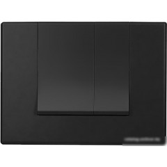 Панель смыва Berges Wasserhaus Novum S5 Soft Touch 040045 (черный)