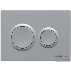Панель смыва Berges Wasserhaus Novum O2 040062 (хром матовый)