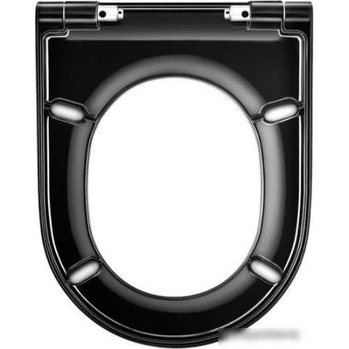 Сиденье для унитаза Berges Wasserhaus Uno Black SO 018153