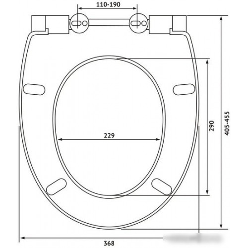 Сиденье для унитаза Berges Wasserhaus Patti Slim So 013103 (с микролифтом)