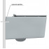Унитаз Berges Wasserhaus Floe Rimless + Floe Slim SO 082121