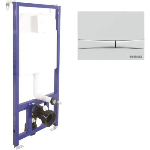 Инсталляция для унитаза Berges Wasserhaus Novum 525 F1 040000+040051