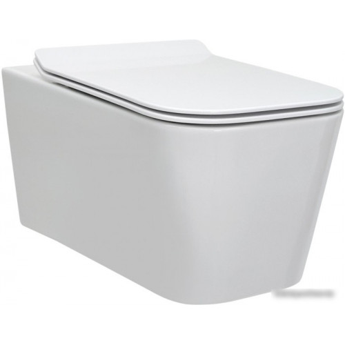 Унитаз Berges Wasserhaus Floe Rimless + Floe Slim SO + Novum525 + F5 Soft Touch 043230