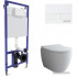 Унитаз Berges Wasserhaus Okus + Toma Slim SO + Novum525 + L1 043263