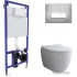 Унитаз Berges Wasserhaus Okus + Toma Slim SO + Novum525 + S3 043267