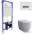 Унитаз Berges Wasserhaus Okus + Toma Slim SO + Novum525 + D7 043262