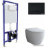 Унитаз Berges Wasserhaus Okus + Toma Slim SO + Novum525 + F5 043273