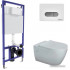 Унитаз Berges Wasserhaus Mascon Rimless + Toma Slim SO + Novum525 + D7 043214