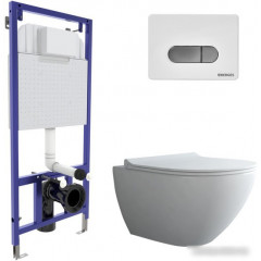 Унитаз подвесной Berges Wasserhaus Puma Rimless + Toma Slim SO + Novum525 + D7 043270