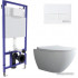 Унитаз Berges Wasserhaus Puma XL Rimless + Toma Slim SO + Novum525 + L1 043265