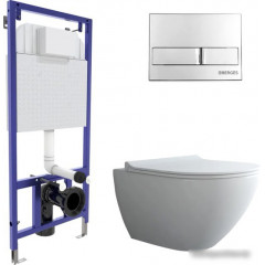 Унитаз Berges Wasserhaus Puma XL Rimless + Toma Slim SO + Novum525 + L3 043245